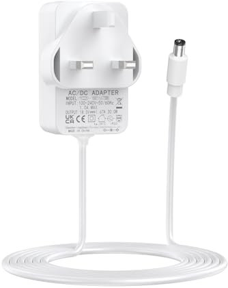 30W Power Adapter for Echo (3rd 4th Gen), Echo Show (2nd Gen), Echo Plus (2nd Gen), Echo Show 8 (1st 2nd 3rd Gen), Echo Show 10, Echo Show 15, Echo Show 21 Charger, 1.5M Power Cord, White
