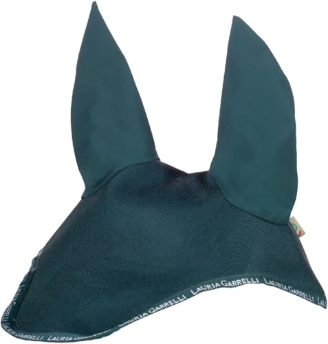 HKM Livigno Mesh Fliegenhaube, Dunkelgrün, Warmblut