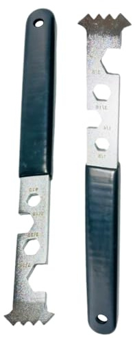 MWZBTG Paver Removal Tool 2 Stück | Pflasterstein Entfernungsgerät | Griffiger Greifer Für Einfahrt Garten Rasen Terrasse Brick Deck