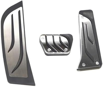 Fußstütze Bremse Für BMW Für X3 Für X4 Für X5 Für X6 2 3 4 5 6 7 Serie G20 F30 G30 G11 G01 G02 RHD Gas Bremse Fußpedal Abdeckung Kit Pedalkappen Abdeckung(B)