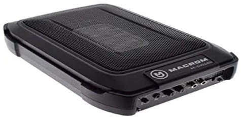 MACROM Subwoofer Amplificado en Caja de 6 x 8.