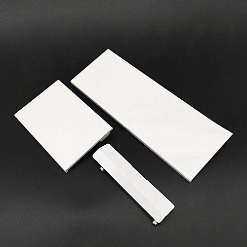 Funda de repuesto para ranura de puerta de tarjeta SD para consola Wii (blanco)