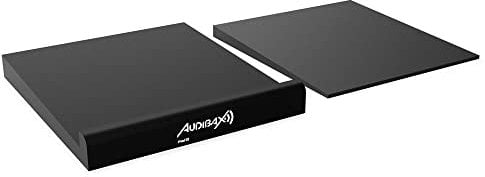 Audibax PAD 8 - Supporto con Pad Isolante Acustico - Densità da 6,5 a 8 Pollici - Pannello Acustico per Altoparlanti da Studio - Configurazioni Multiple - Compatibilità Universale