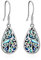 Ohrringe Vintage Hängend 925 Sterling Silber Filigrane Ohrringe Abalone Boho Schmuck Geschenke für Damen Mädchen