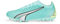PUMA Herren Ultra Match MG Fussballschuh, Electric Peppermint White-Fast Yellow, 41 EU