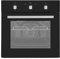 Cookology 60cm Built In Electric Fan Oven - Integrated Single Fan Oven with Mechanical Timer & Grill (Black)