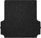 aruma® Antirutschmatte Laderaummatte, kompatibel für Ford Ranger Pickup Raptor/WILDTRAK DOKA New Generation, mit original Laderaumwanne gemessen, gerader Schnitt zum Führerhaus ab Baujahr 01/2023