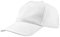 Mr. Gadgets Cappello Unisex con Visiera - Regolabile 100% Cotone - Padel Baseball Tennis Sport e Tempo Libero (Bianco)