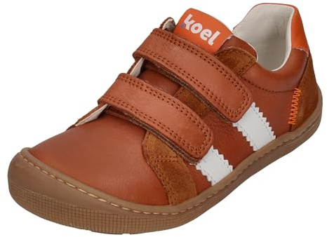 KOEL Barefoot Kinderschuhe - Sneakers Denis Nappa New Cognac orange, Größe:32 EU