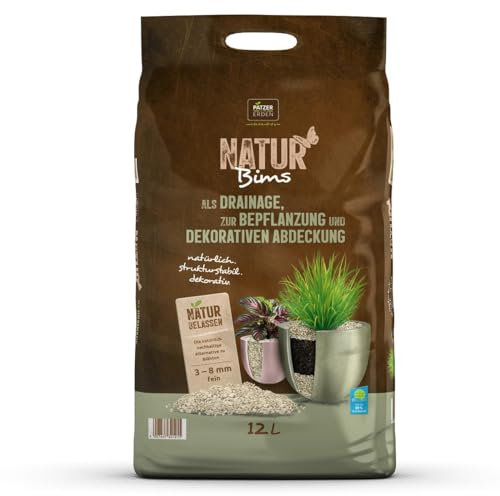 PATZER Natur Bims Granulat Fein 3-8 mm - 12 Liter