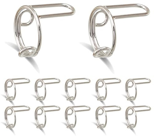 12 Pcs Wudu Nail Rings,Adjustable Women Gift Ring,Removable Nail Art Decoration,Reusable Nail Rings Non-Tarnish,For Nails Art DIY Decoration (silver)