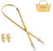 longchamp Schultergurt，Geldbörse Riemen Crossbody Verstellbarer Ersatz für Long Champ Le Pliage Original Mini Pouch Strap (Hellgelb)