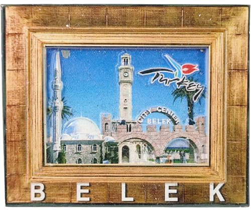 Belek Kühlschrankmagnet, Türkei, Reise-Souvenir, 3D-Dekoration, Handwerk