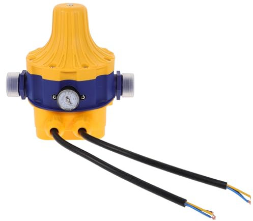 SEWOART Wasserpumpenregler Elektronisch Automatischer Druckregler Für Wasserpumpe Mit Rückschlagsicherung Um Druckverlust Zu Verhindern