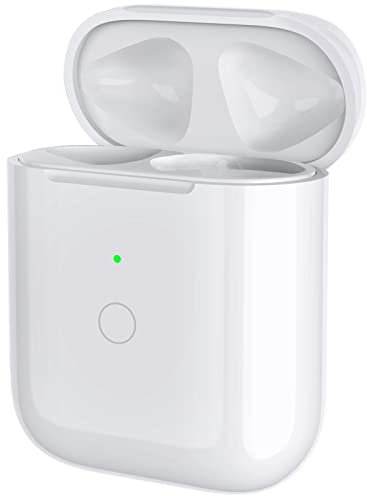 Charging Case Replacement for Air Pod 1st 2nd Charge Case, Air Pod Charging case Only with Bluetooth Pairing Sync Button, White