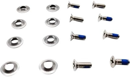 JISADER 8Pcs Snowboard Bindung Schraube Set Edelstahl Bindung Hardware Feste Zubehör