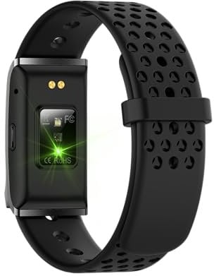 Montre Connectée Fitness Tracker, Tracker D'activité, Mesure la Fréquence Cardiaque, le Sommeil, L'exercice, le Stress, le GPS et D'autres Données de Santé, Montre Intelligente Fitness Tracker