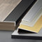 Coayuou Winkelprofil Kantenschutz Für Bleche 3 Stück 100cm Aluminium Profil Übergangsleiste, Schutz Vor Kratzern Und Stößen(Schwarz,20 * 70mm)