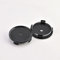 ZGDDS Geeignet für KIA Rio Sportage Soul NIRO Sorento Shuma Picanto/Morning, 4 Stück Nabendeckel Radnabenkappen Universal ABS Außen 75mm,Black