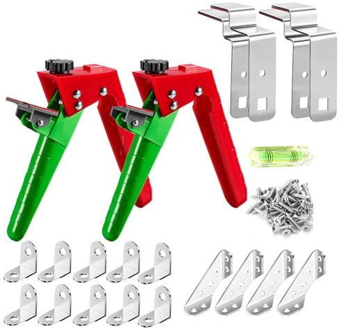 Tuesoa Fixation de Façade de Tiroir Serre-Joint de Fixation de Tiroir Serre-Joint de Fixation de Meuble