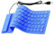 SLXLYH Tastiere USB in silicone con 85 tasti, pieghevoli, flessibili, silenziose, morbide tastiere per PC, notebook, laptop (blu)