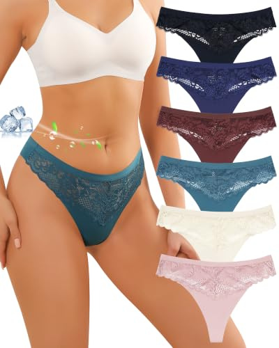 Aijolen String Tanga Femme sans Couture Invisible Culotte Dentelle Seamless | String Tanga Dentelle pour Femme, String Sexy de Pute, String Sport Femme, sous vetement Femme Invisible Slip, Thongs Women