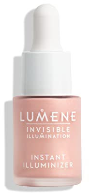 LUMENE Invisible Illumination Instant Illuminizer Glow Drops, Rosy Dawn, Vegan 15ml