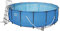 Bestway Round Frame Swimming Pool with Filter, Steel Pro Max, 12ft