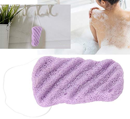 Konjac Bath Exfoliating Sponge 3 Pack, Natural Body Cleansing Sponge with Wave Massage for Deep Cleansing, Gentle Exfoliation, Skin Care, Body Scrub and Sensitive Skin - Dry Use