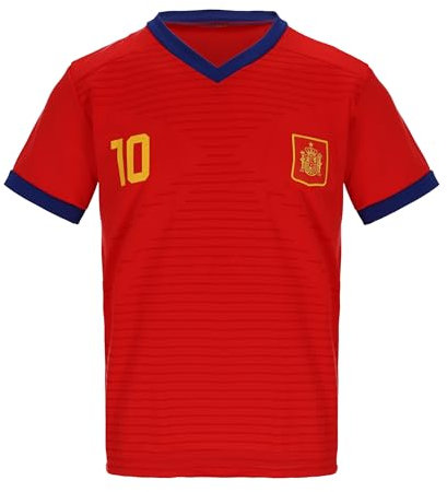 Blackshirt Company Spanien Trikot Fußball WM EM Fan Trikot Rot