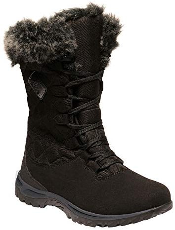 Regatta Womens Ldy Newley Thermo Black/Briar EU39/UK6