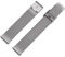 Kistanio 20 mm Milanaiseband aus Edelstahl Druckverschluss Meshband Silber - ME-20-SI