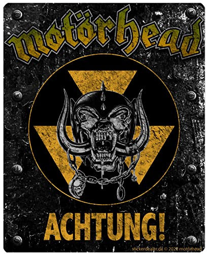 Achtung Motörhead Aufkleber Sticker Lemmy Ace of Spades ca. 12x10 cm
