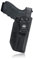Gun Holster, G21 Holsters IWB Kydex Holster Custom Fit: G21 G20 (Gen 3 4 5) - Innen Bund verdeckt tragen - ADJ. Cant Retention - Mag-Button abdecken - Holster Tasche (Black, Right)