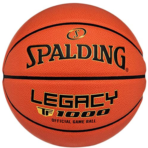 Spalding TF-1000 Legacy Logo FIBA Ball 76964Z, Unisex basketballs, orange, 6 EU