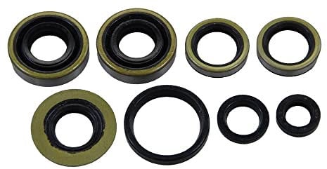 Wellendichtring Satz Motor kompatibel mit Hercules MK R 50 MP4 Duo Typ 632 (15mm KW)