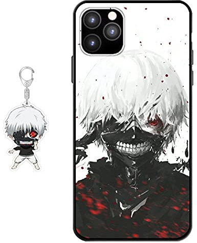 Staremeplz Compatible with iPhone 14 Pro Max Case Anime Design [With Figure Keychain], Soft Silicone Flexible TPU Animation Phone Case for iPhone 14 Pro Max