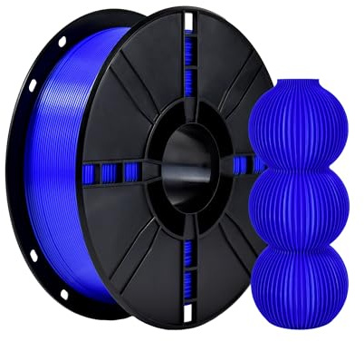 iBOSS PLA Plus (PLA+) 3D Filament 1,75mm, Präzision +/- 0,02mm, 1kg Spule (2,2lbs), Navy Blue