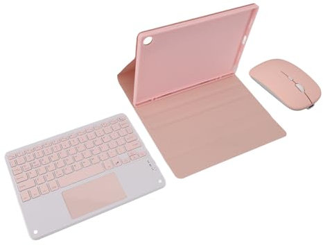 Funda for Tab A8 10.5, Funda Protectora de TPU Resistente y Resistente para Tablet A8 X200, X205, con Portalápices, Funda con Teclado para Tableta