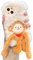 Plüsch Hülle für iPhone 15 Pro Max Case, Niedlich Cartoon Pelzig Flauschige Schutzhülle mit Beweglichen Armen/Beinen, Super Weich Warme Kunstpelz Handyhülle Stoßfest Cover für G iPhone 15 Pro Max