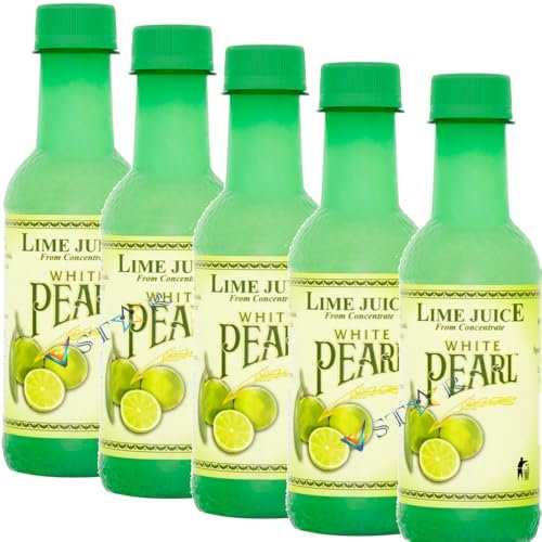 Whiite Pearrl Lemon,Lime Juice from Concentrate 250ml (6, Lime Juice)