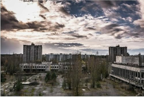 RUIYANMQ Puzzle 1000 Pieces Film Tschernobyl Poster Holzpuzzle Für Erwachsene Lernspiel Familie Dekompression Spielzeug Kx423Zy