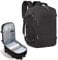 TANTOMI Reiserucksack Handgepäck, Rucksack Handgepäck Flugzeug 43x30x20, Reiserucksack Handgepäck Flugzeug Businese Cabin Bag Laptoptasche Mehrtaschiges Design Passend mit Schuhfach