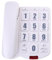 BABYVIVA PK3000 Telefono Fisso con Grandi Telefono da Tavolo Suono Amplificato Perfetto per Anziani E Ipovedenti