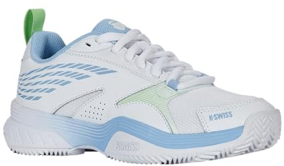 K-Swiss Damen Speedex Tennis Shoe, Wht Dutch Canal Paradise Green, 40 EU