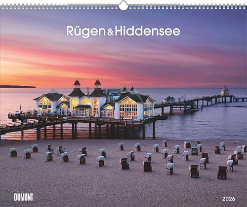 DUMONT - Rügen & Hiddensee 2026 – Wandkalender 52 x 43 cm Naturfotografie, für Ostsee-Liebhaber & Reiselustige