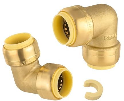 2Pack Seelink 3/4 Push-Fit Elbow fitting