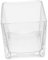 JECOMPRIS Vase Hydroponique Vase Jardinière en Verre Vases Carrés Clairs Vases à Fleurs De Table Jardinière Claire Planteur De Fleurs Clair Terrarium Végétal Transparent Un Verre