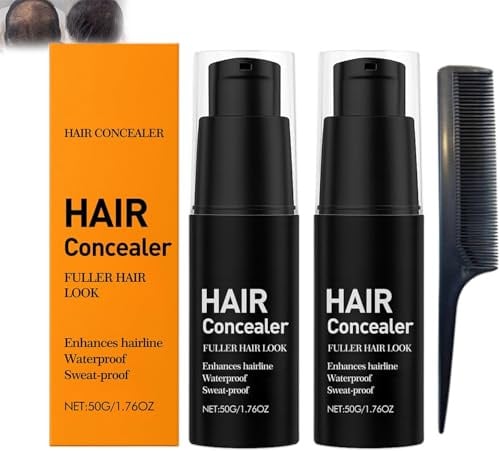 Lefron Magic Hair Concealer 2.0, Hair Concealer Cream, Instantly Cover Grey Roots, Waterproof and Sweatproof for Thinning Hairs & Gray Roots Coveragen,Long-Lasting Natural Look (2)