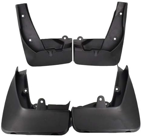 RECAMBO Schmutzfänger Set vorne und hinten passend für BMW X1 E84 BJ 2009-2015 - dezente Optik, passformorientiertes Design, pflegeleicht, alltagserprobt